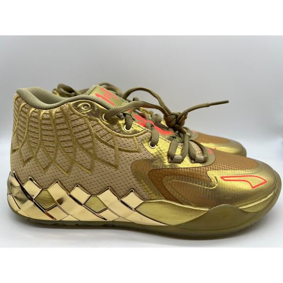 Puma LaMelo Ball MB.01 Golden Child Basketball Shoes 379223-01 Men's Size 11.5 - Picture 12 of 12